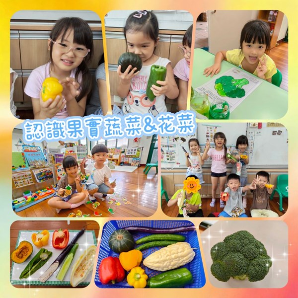 認識果實蔬菜及花菜